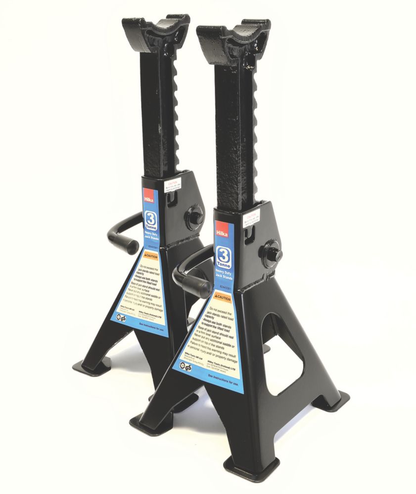 Hilka Pro-Craft 3 Tonne Ratchet Axle Stands