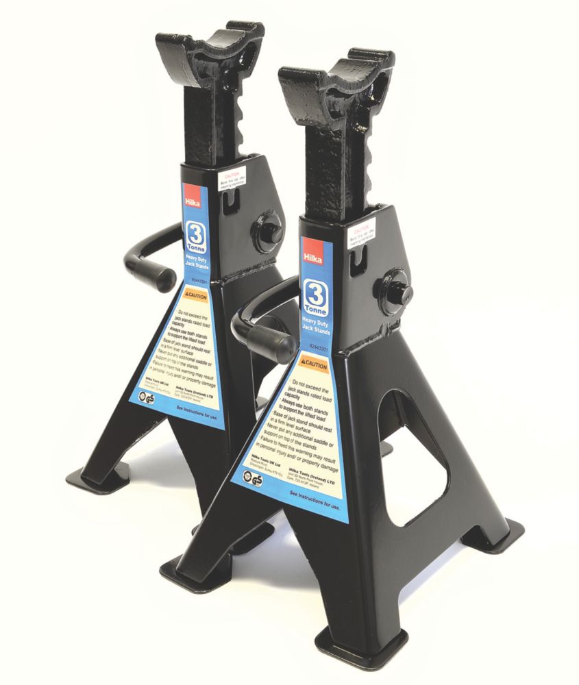 Hilka Pro-Craft 3 Tonne Ratchet Axle Stands