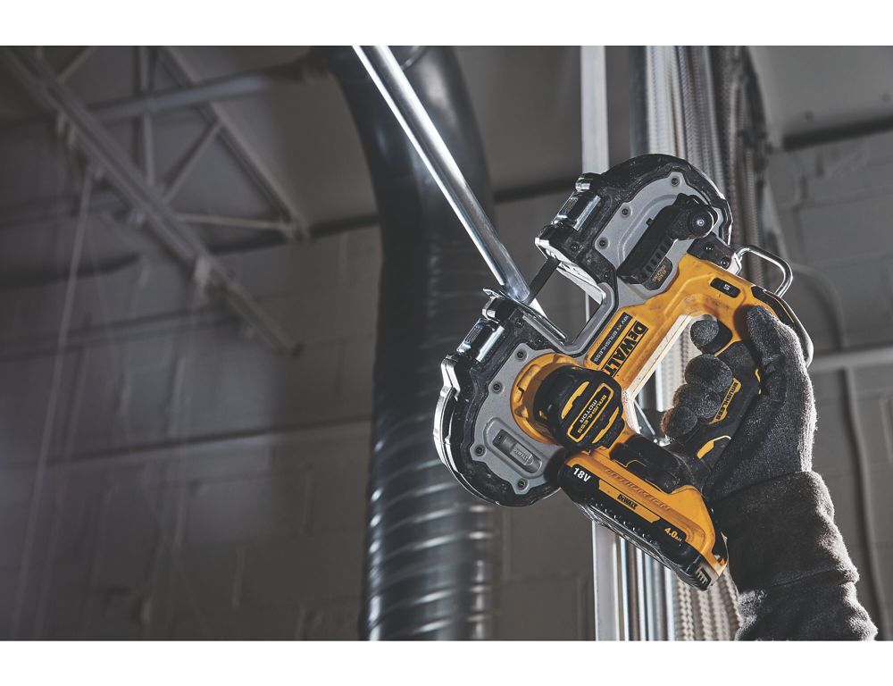 DeWalt DCS377NT-XJ
 46mm 18V Li-Ion XR Brushless Cordless Bandsaw - Bare