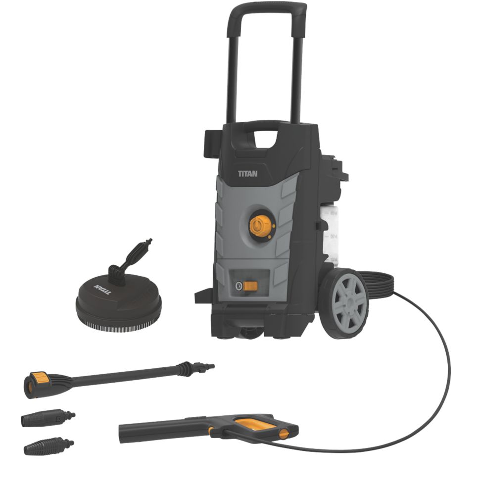 Titan TTB1800PRW 140bar Electric High Pressure Washer 1.8kW 230V