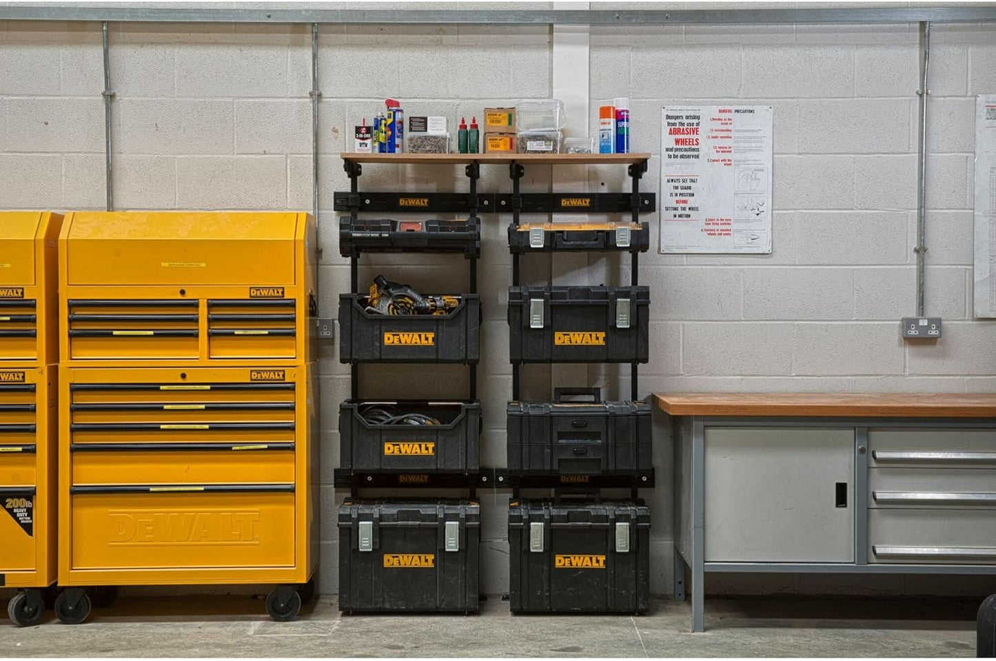 DEWALT DWST1-75694 TOUGHSYSTEM Workshop Racking