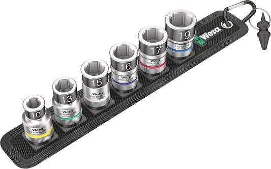 Wera Belt C 1 Zyklop holding function socket set, 1/2" drive, 7pc , 05003995001