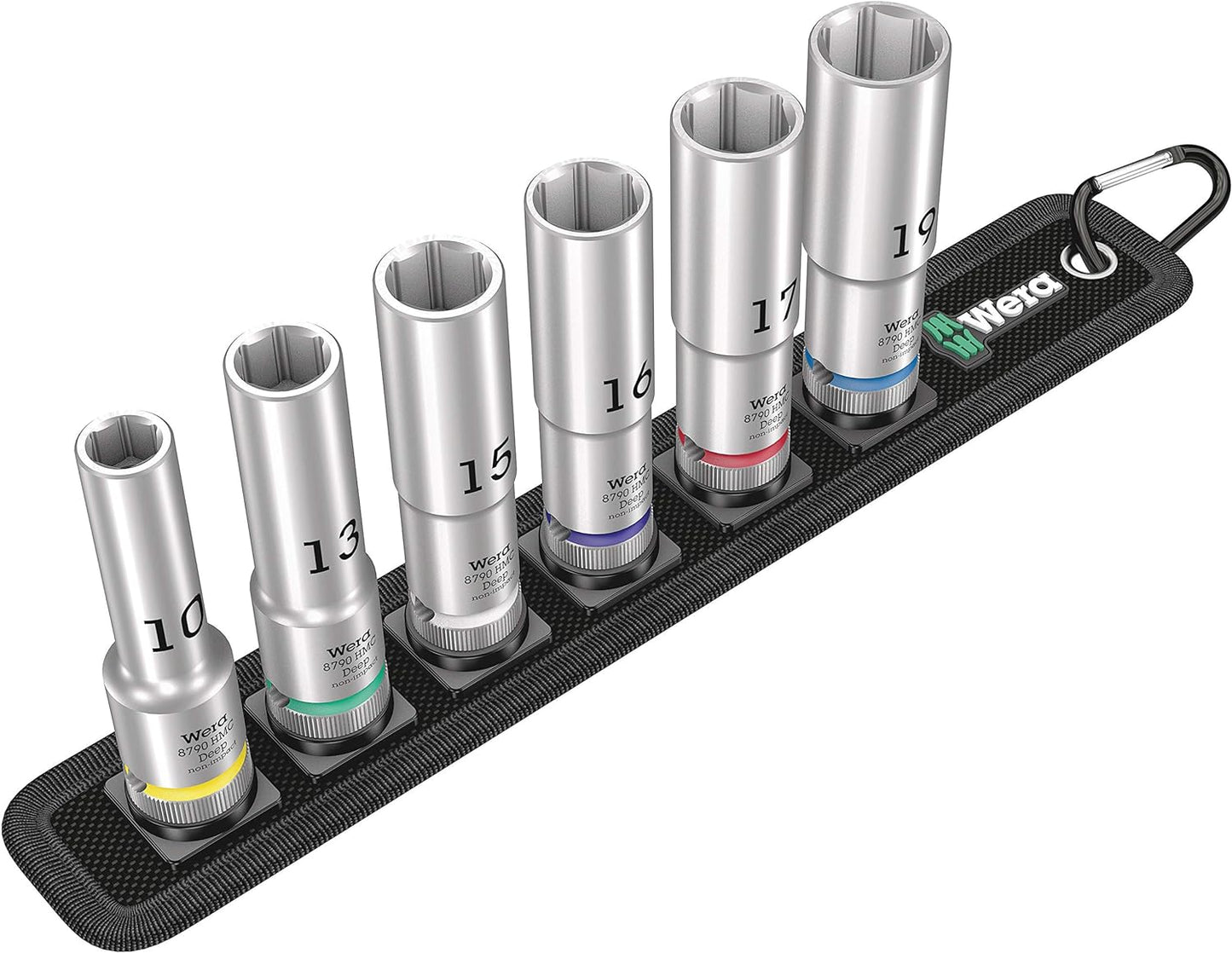 Belt C Deep 1 Socket Set of 6 Metric 1/2in Drive