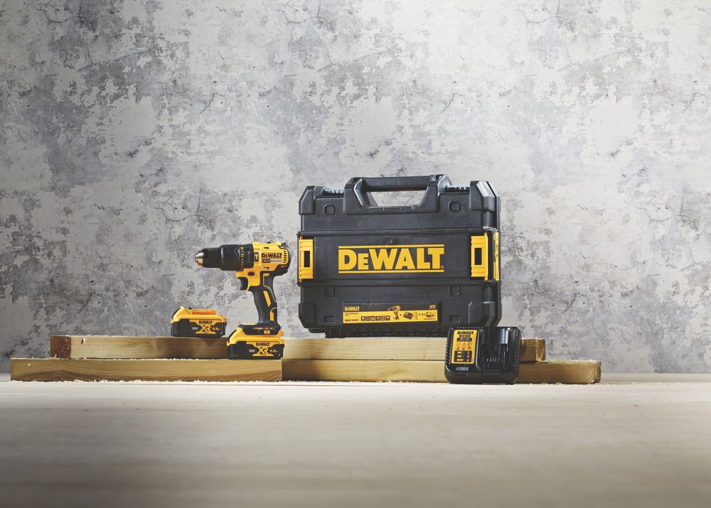 DeWalt DCD778P2T-SFGB 18V 2 x 5.0Ah Li-Ion XR Brushless Cordless Combi Drill